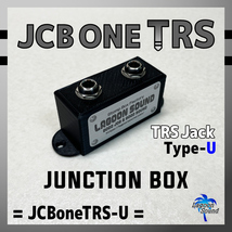 JCBoneTRS-U】JCB one TRSU《超便利 #ジャンクションボックス:ボード内の配線整理 #WesternElectric》=U=【1系統/TRS】超軽量 #LAGOONSOUND_画像1