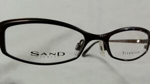 未使用　日本製メガネ　 MADE IN JAPAN 　眼鏡　48サイズ　チタン