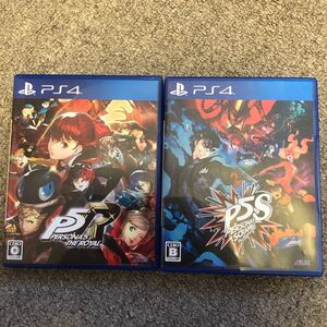 ペルソナ5 ザ・ロイヤル ペルソナ5 スクランブル ザ ファントム ストライカーズ 2本セット PS4 ペルソナ5R ペルソナ5S