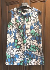  price decline *wb Dub ruby ( Bigi * Moga )*linen* print * dress * One-piece *M~L size 