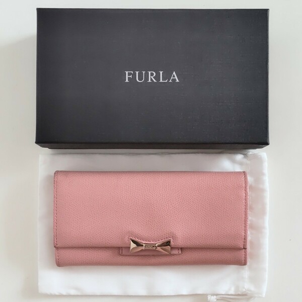 FURLA 財布 長財布 フルラ長財布 保存箱 収納袋付き