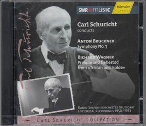 [CD/Hanssler]ブルックナー:交響曲第7番ホ長調他/C.シューリヒト&シュトゥットガルト放送交響楽団 1953.3.6他