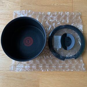 T-fal インジニオネオ IH ウォールナット エクセレンス ソースパン16cm ガラス蓋セット