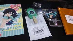 鬼滅の刃 コラボカフェ 夏休みイベント 時透無一郎 アクリルスタンド チャーム ポストカードセット