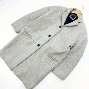  Gap GAP gray wool coat Chesterfield coat lady's XXS simple . join .... item! clean . standard #CD112