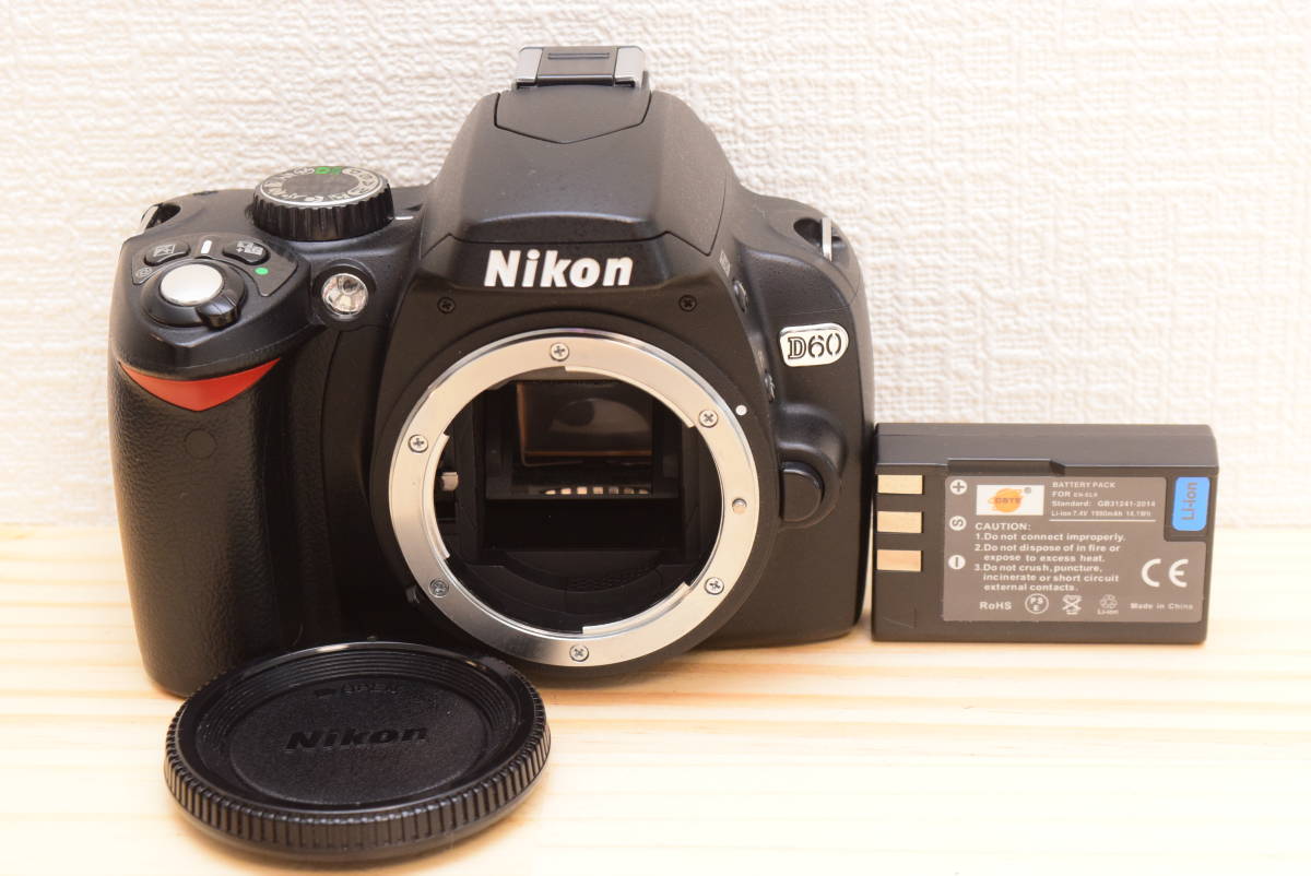 国内外の人気！ D60 Nikon ニコン ボディ 中古 カメラ デジタル一眼レフ - ニコン - labelians.fr