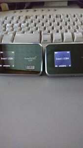 Pocket WiFi GL06P SIMフリーモバイルルーター2台