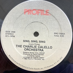 ★即決 Charlie Calello / Sing Sing Sing 22484 Profile盤 MURO Super Disco Breaks