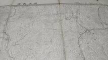 　古地図 　近江長濱　岐阜県　地図　資料　46×57cm　　明治39年測量　　昭和22年印刷　発行　B_画像6