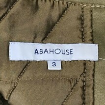 ABAHOUSE★リブ襟/比翼仕立て/中綿入りコットンブルゾン【3/メンズL/茶系】アバハウス◆BC810_画像6