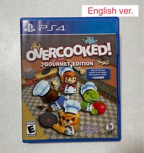 PS4 北米版 overcooked 1 英語ver. オーバークック