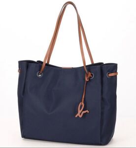 ★期間限定お値下げ アニエスベーagnes b.トートバッグナイロン VOYAGE 大容量 ネイビー 通勤通学 お出かけ等に最適