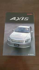 2002 year 1 month issue M35 series Stagea AXIS catalog 