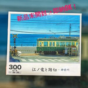 300ピース ジグソーパズル 日本の風景 江ノ電と踏切-神奈川(26×38ｃｍ) 日本の美