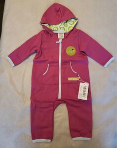 未使用 BABY ベビー 服 ロンパース オーガニックコットン 赤ちゃん ピンク ベビー服