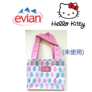 エビアン × ハローキティ　ミニトート　evian　サンリオ　コラボ　(未使用)　送料無料