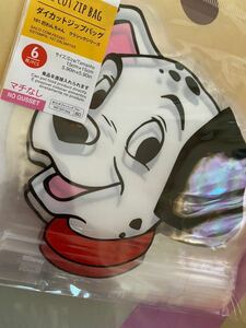 ★ディズニー★Disney★101匹わんちゃん★ダルメシアン★ジップバッグ★6枚入り★新品未開封★即決のみ★送料無料★犬★ワンちゃん★ドッグ