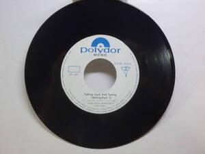 James Brown ◆ Japan Rare Promo single 希少見本盤白ラベル ◆ ジェームス・ブラウン / トーキング・ラウド Talking Loud and... DP-1861