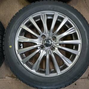 来店受け渡し歓迎♪ 【トヨタ アクア・IQ適合サイズ】 美品♪ 175/60R16 BS VRX 中古スタッドレスホイールセットの画像3