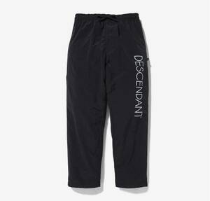 DESCENDANT ディセンダント 21aw SHORE NYLON BEACH PANTS SIZE 3 BK 未使用 