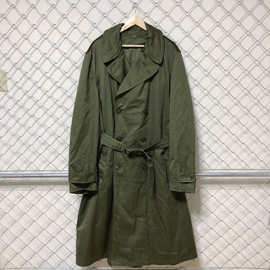 わせて 米軍 デッドストック M-1950 オーバーコート トレンチコート