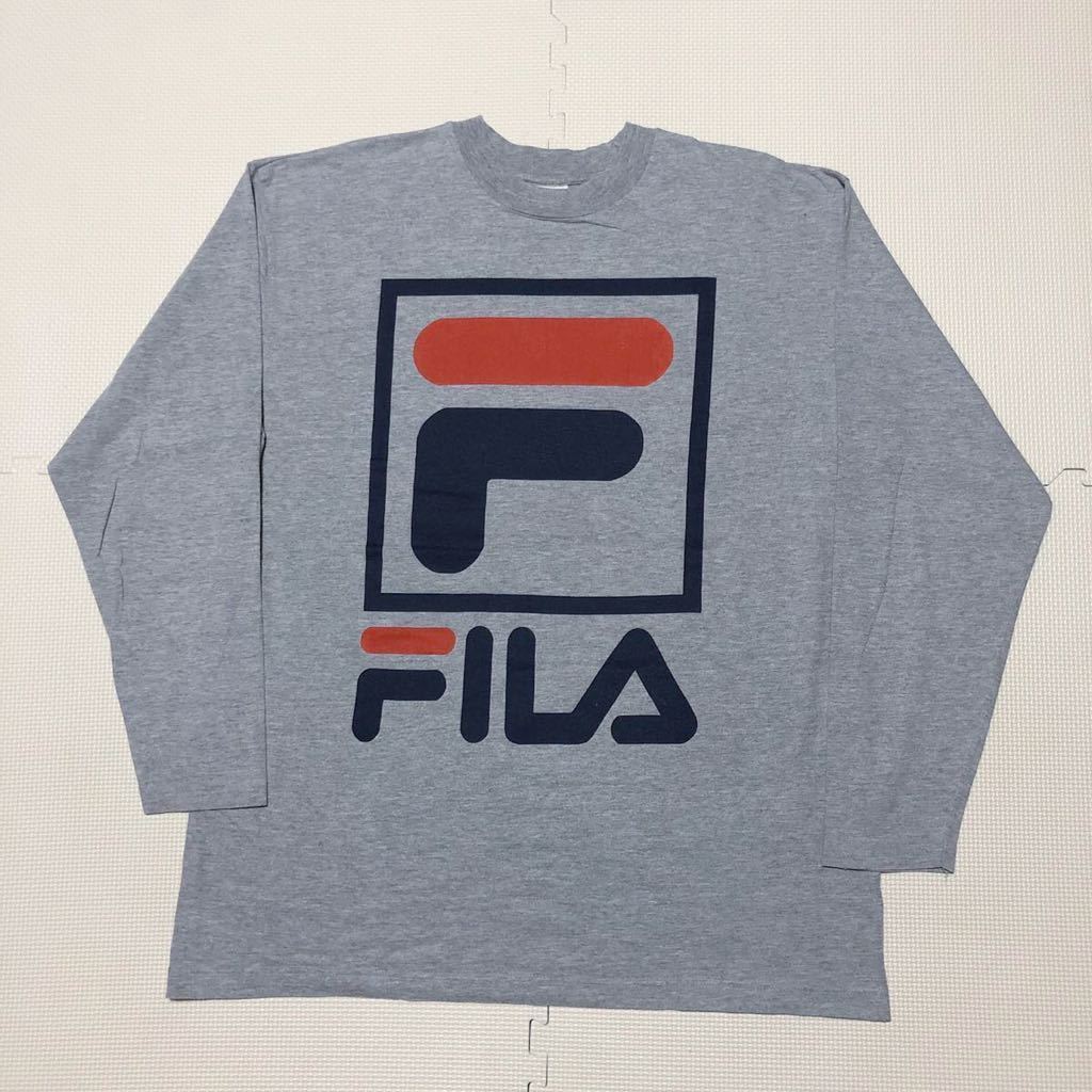 フィラ FILA 90s 長袖メッシュ ホッケージャージ シャツ グラントヒル