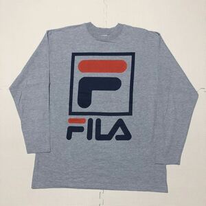 ★ FILA フィラ 90's USA製 ロンT 長袖Tシャツ L