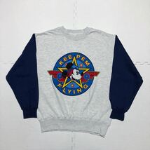 ★ KEEPEN FLYING 90's ミッキーマウス スウェット トレーナー M 美品_画像1