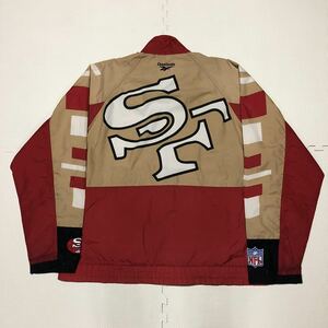 ★ Reebok リーボック 90's 49ERS サンフランシスコ ナイロンジャケット M