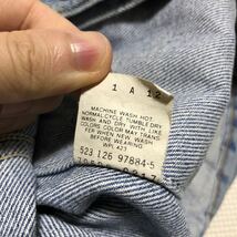 ★ Levi's 70506-0217 リーバイス USA製 4ポケ デニムジャケット ジージャン 40_画像7