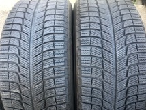 バリ山スタッドレス 225/55R17 101H XL MICHELIN X-ICE XI3ミシュランアイス 2本 W220 W447 W639 AUDI A8セルシオ BMW F10 F07 G30 ALPHARD_画像1