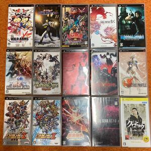 ★中古/PSPソフト38本セット