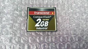 トランセンド Transcend2GB INDUSTRIAL CFカード コンパクトフラッシュメモリー 工業用 産業用