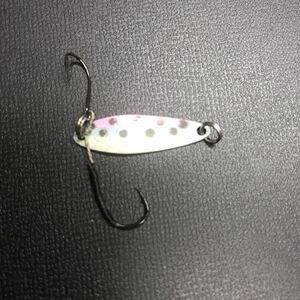 OLD LUHR JENSEN NEEDLEFISH SPOONルーハージェンセン ニードルフィッシュ スプーン レインボートラウト検）ビルノーマン バグリー ヘドン