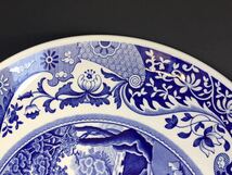 英国スポード ◆ Spode ブルーイタリアン ホールケーキプレート 直径29cm_画像5