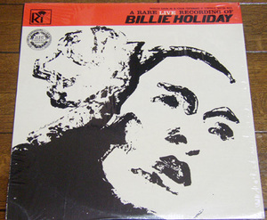 A Rare Live Recording Of, Billie Holiday - LP レコード/ Billie's Blues,Lover Man,My Man,Lover Come Back To Me,All Of Me,M2001,1964