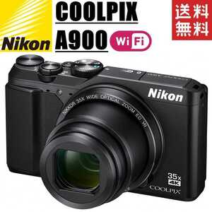ニコン Nikon COOLPIX A900 クールピクス ブラック コンパクトデジタルカメラ コンデジ カメラ 中古