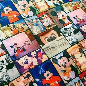 ディズニー 実写 生地 No,064 50×140 【再入荷】