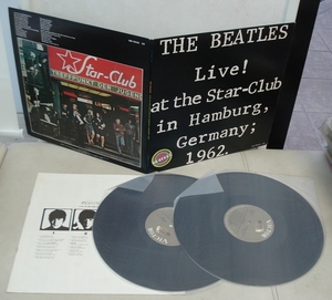 ザ・ビートルズ/ライブ THE BEATLES LIVE! AT THE STAR CLUB IN HAMBURG, GERMANY 1962 VIP-9523～24(2LP)