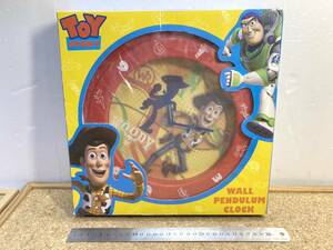 未使用　貴重　Disney　PIXSR　TOYSTORY　ディズニー　ピクサー　トイストーリー　ウッディ　壁掛け時計　時計　