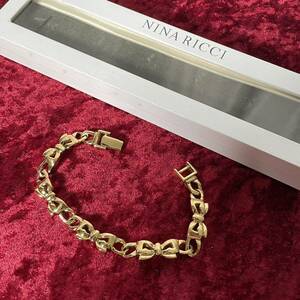  beautiful goods vintage NINARICCI Nina Ricci ribbon bracele 