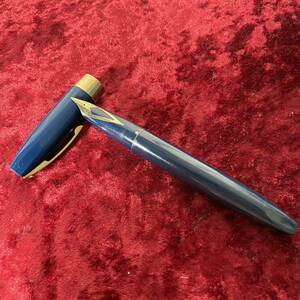  rare Vintage pen .14K 14 gold SHEAFFER Sheaffer middle axis . go in type fountain pen pen 