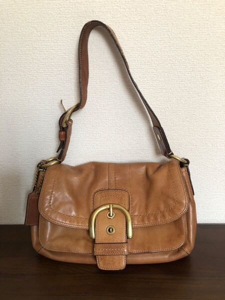 COACH コーチ ショルダーバッグ オールドコーチ ヴィンテージ オールレザー