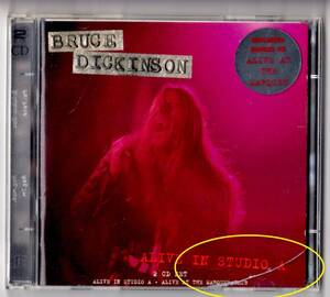 Used CD 輸入盤 ブルース・ディッキンソン Bruce Dickinson『アライヴ・イン・スタジオA + アライヴ・アット・ザ・マーキー・クラブ』