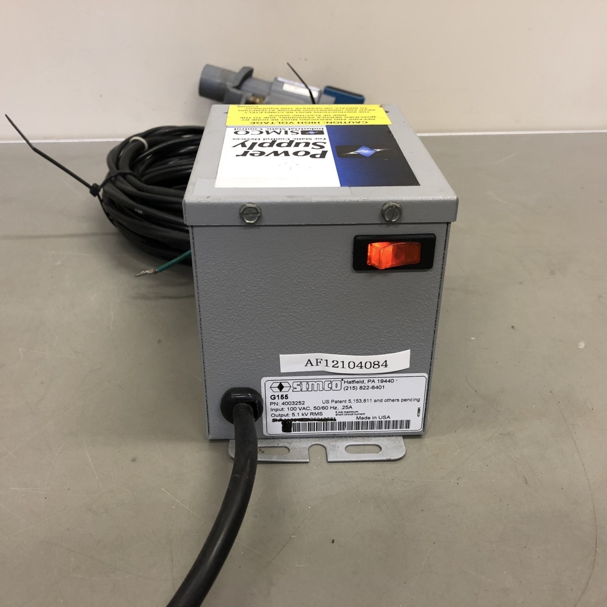 SIMCO Industrial Static Control Power Supply G165 4002996 for sale online 
