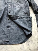 ☆★ MADE IN USA IKE BEHAR / END-ON-END B/D SHIRT L/S アメリカ製 アイクベーハー ボタンダウンシャツ ハケメ生地 オリジナル ☆★_画像8