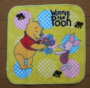 【未使用】デズニーミニタオル(Winnie the Pooh) (B)