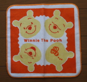 【未使用】デズニーミニタオル(Winnie the Pooh) (A)