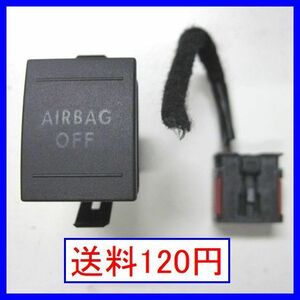 b3528 送料120円!! ポロ 9NBKY 9N系 エアバッグオフスイッチ 6Q0 919 235 B AIRBAG OFF 9NBJX 9NBTS 9NBUD 9NBBY ワーゲンポロ 中古