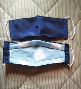 ハンドメイド マスク 2枚セット